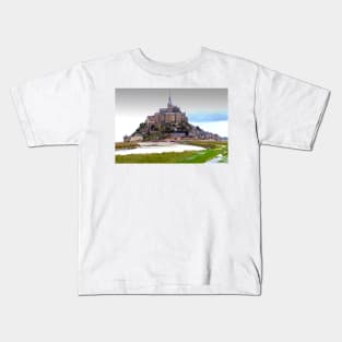 Mont Saint Michel Normandy France Kids T-Shirt